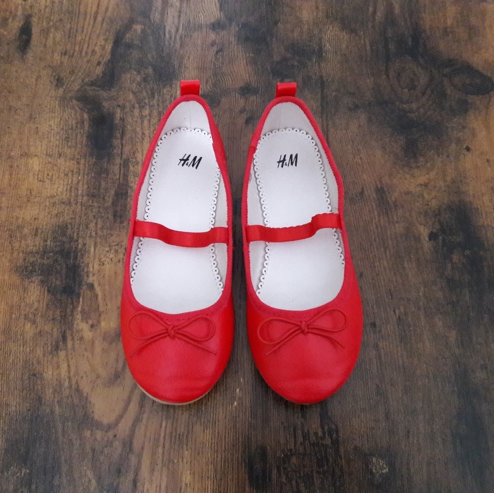 H&M Flat Ballerina Shoes for kids girl, size 11.50